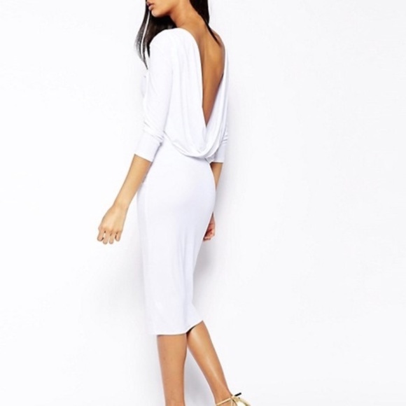 ASOS Dresses & Skirts - ASOS Cowl Back Midi Dress